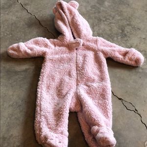 Carter’s Newborn cold weather cover up. Very warm!